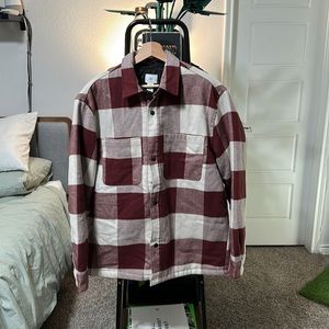 H&M Red Flannel Jacket